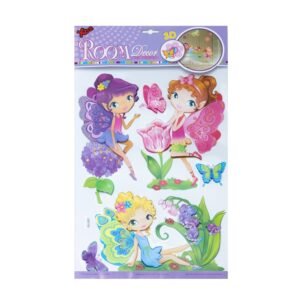 ADESIVO DECORATIVO DE FADA - Colorido