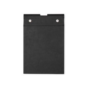 BLOCO DE ANOTAÇÕES EM COURO SINTÉTICO E PORTA CANETA