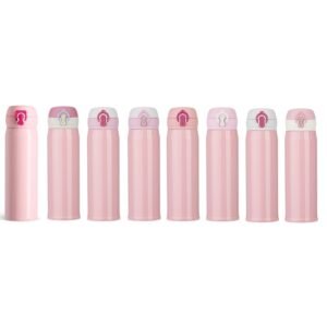 GARRAFA TÉRMICA 400ML *TAMPAS SORTIDAS