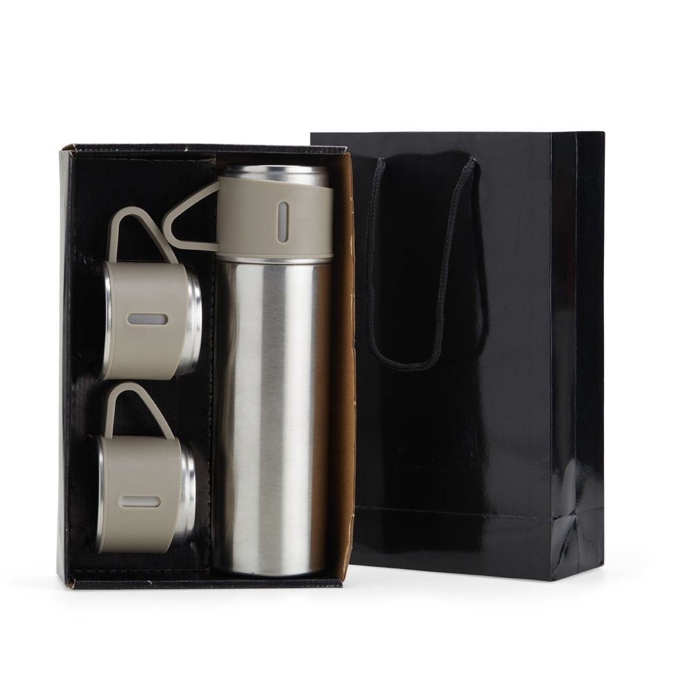 KIT GARRAFA TÉRMICA - Inox