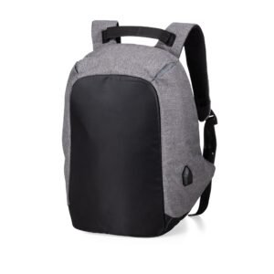 MOCHILA ANTI-FURTO USB 24L - Chumbo