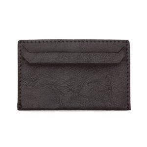 PORTA CARTÃO DE COURO SINTETICO