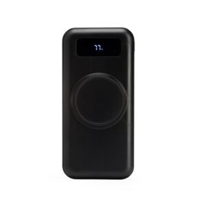 POWER BANK 10.000MAH COM CARREGAMENTO VIA INDUÇÃO OU VIA CABO