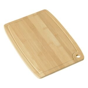 TÁBUA DE CORTE C/  CANALETA  33X24 - Madeira