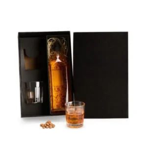 CONJ. COPOS PARA DRINKS E ESPAÇO PARA GARRAFA - NÃO ACOMPANHA A GARRAFA - 2 PÇS