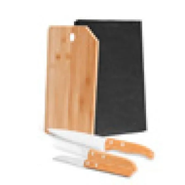 CONJ. PARA COZINHA EM BAMBU / MADEIRA / INOX OREGON - 4 PÇS - Imagem 4