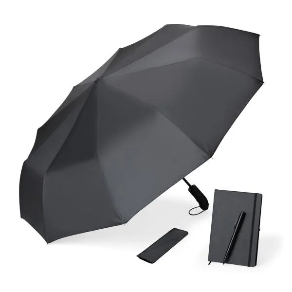 KIT GUARDA-CHUVA, CADERNO E CANETA - 3 PÇS - Imagem 4