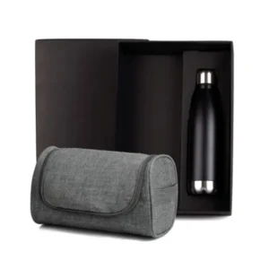 KIT NECESSAIRE E GARRAFA - 2 PÇS