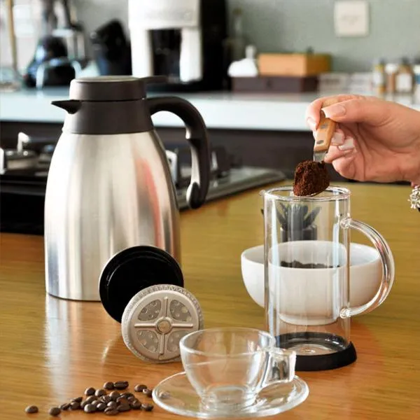 KIT PARA CAFÉ COM PRENSA FRANCESA - 8 PÇS - Imagem 6