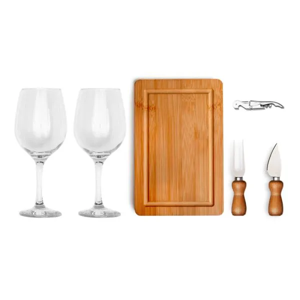 KIT QUEIJO E VINHO - 6 PÇS - Imagem 2