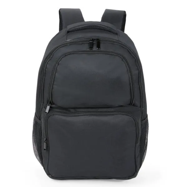 MOCHILA EM POLYESTER 600D - 28L - PRETA - Imagem 3