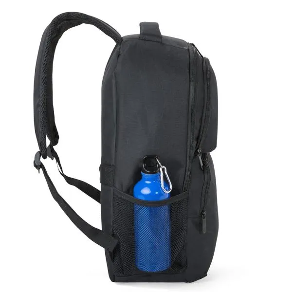 MOCHILA EM POLYESTER 600D - 28L - PRETA - Imagem 7