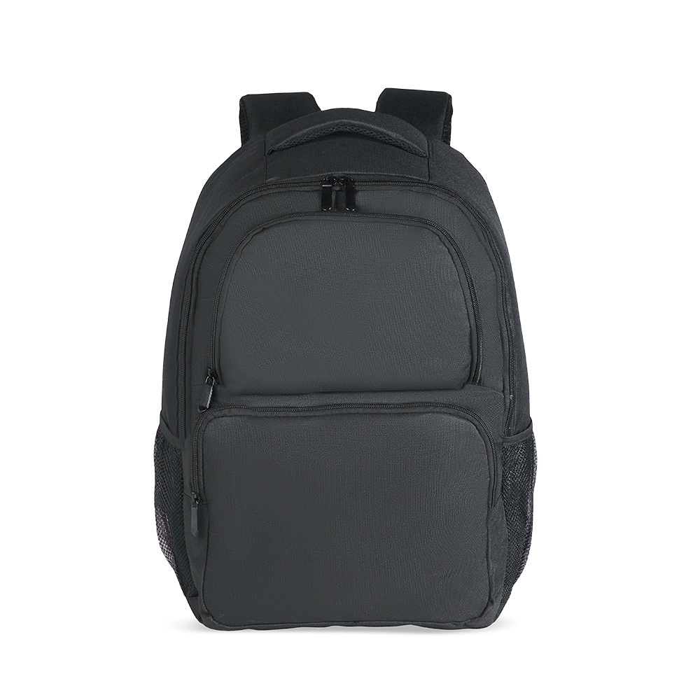 MOCHILA EM POLYESTER 600D - 28L - PRETA - Imagem 8
