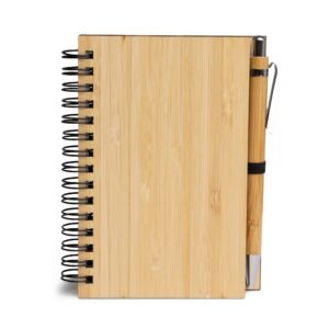 BLOCO DE ANOTAÇÕES ECOLÓGICO COM CANETA - Bambu