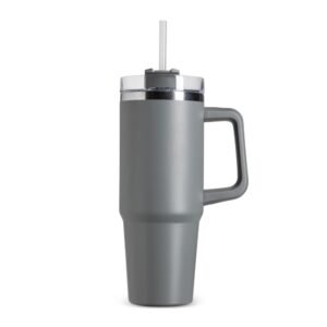 CANECA TÉRMICA 900ML - Chumbo