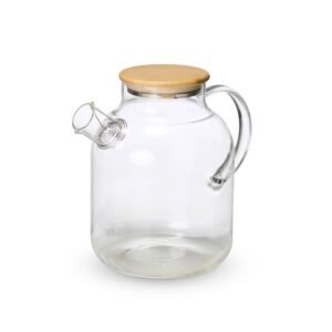 CHALEIRA VIDRO BOROSSILICATO 1,8 LITROS - Transparente