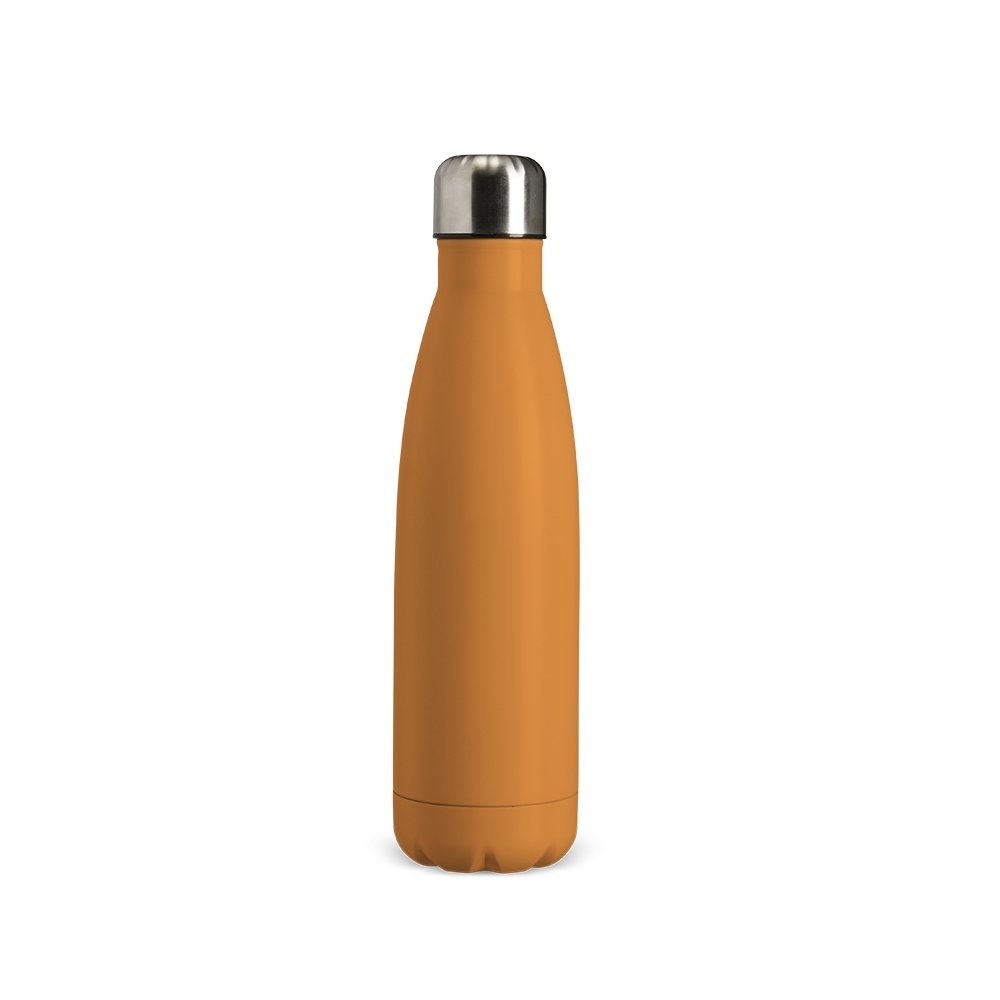 GARRAFA TÉRMICA COM TAMPA INOX 500ML
