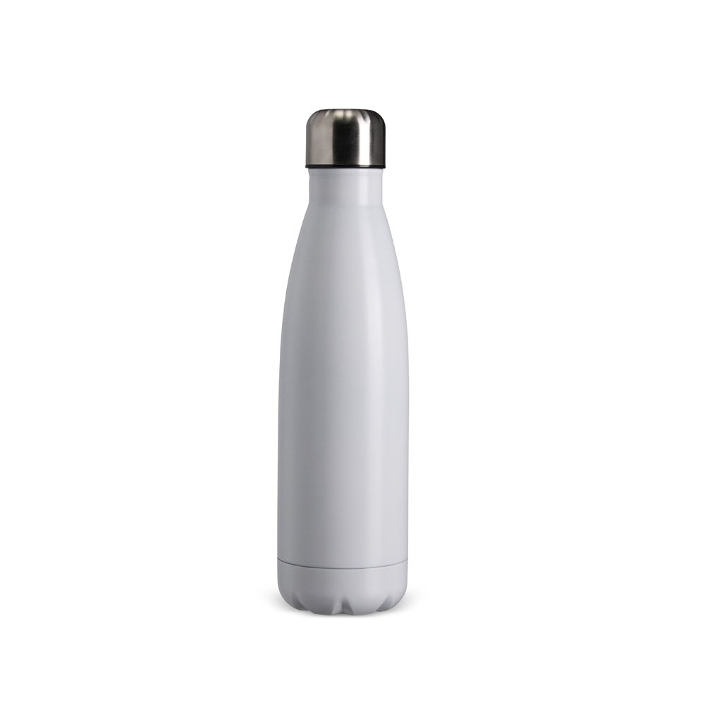GARRAFA TÉRMICA COM TAMPA INOX 500ML