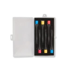 KIT FERRAMENTA 6 PEÇAS - Transparente
