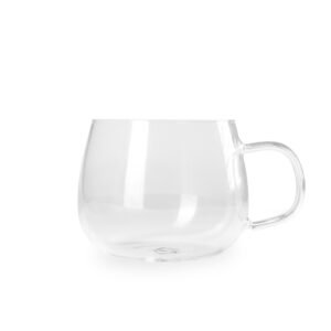 XÍCARA DE VIDRO 350ML - Transparente