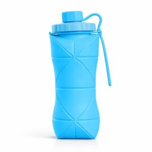 GARRAFA DOBRÁVEL SILICONE 600ML