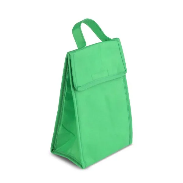 BOLSA TÉRMICA EM TNT 80G/M² - 27X17X10,5 CM