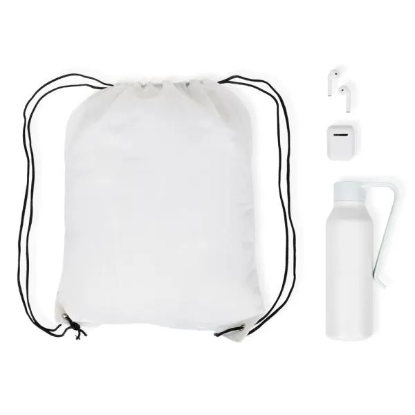 KIT MOCHILA, GARRAFA E FONE BLUETOOTH - 3 PÇS - Imagem 3