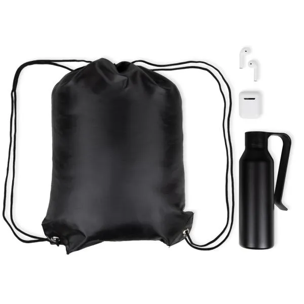 KIT MOCHILA, GARRAFA E FONE BLUETOOTH - 3 PÇS - Imagem 3