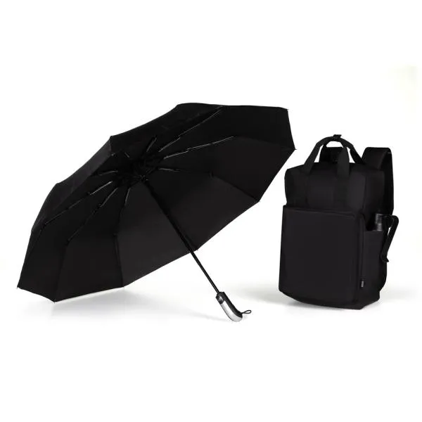 KIT MOCHILA, GARRAFA E GUARDA-CHUVA - 3 PÇS - Imagem 4