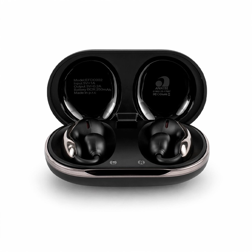 FONE DE OUVIDO BLUETOOTH COM CASE CARREGADOR