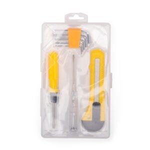 KIT FERRAMENTA 4 PEÇAS - Transparente