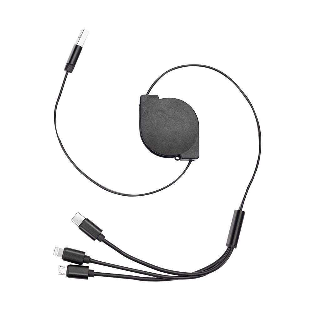 CABO USB RETRÁTIL 3 EM 1 - Imagem 6
