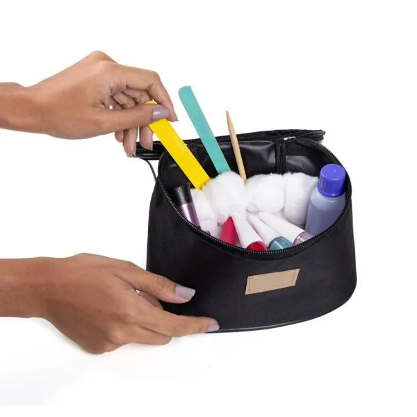 BOLSA DE COSMETICOS EM OXFORD/PVC - Imagem 4