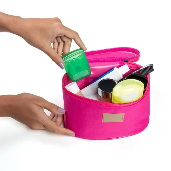 BOLSA DE COSMETICOS EM OXFORD/PVC - Imagem 5