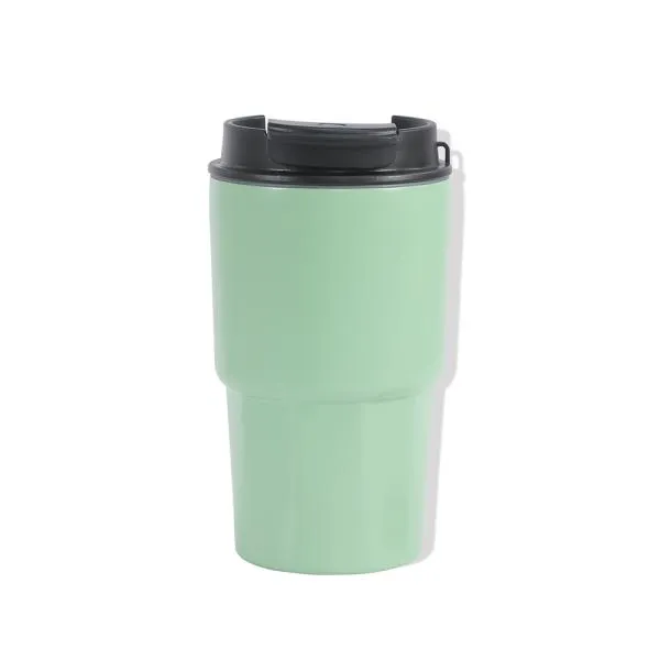 COPO TÉRMICO EM AÇO INOX CLARO - 450 ML - Imagem 3